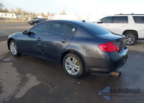 2013 Infiniti G37X from USA, damaged, VIN JN1CV6AR4DM761050